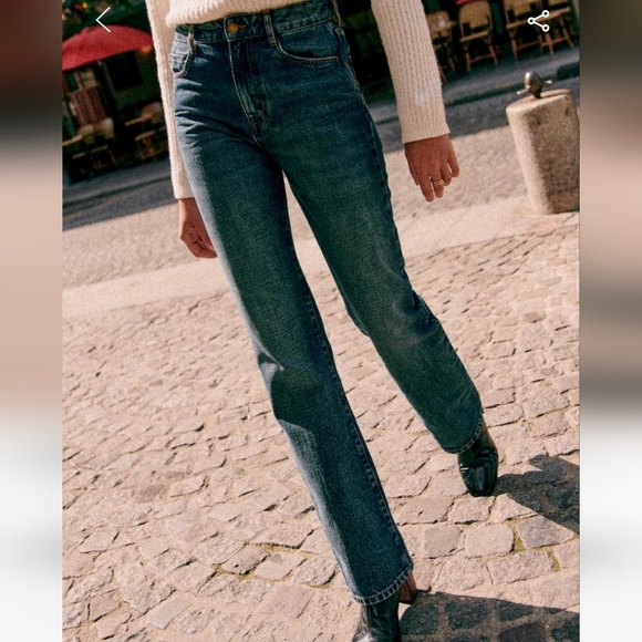 Sezane Serge Trousers - Picture 6 of 9